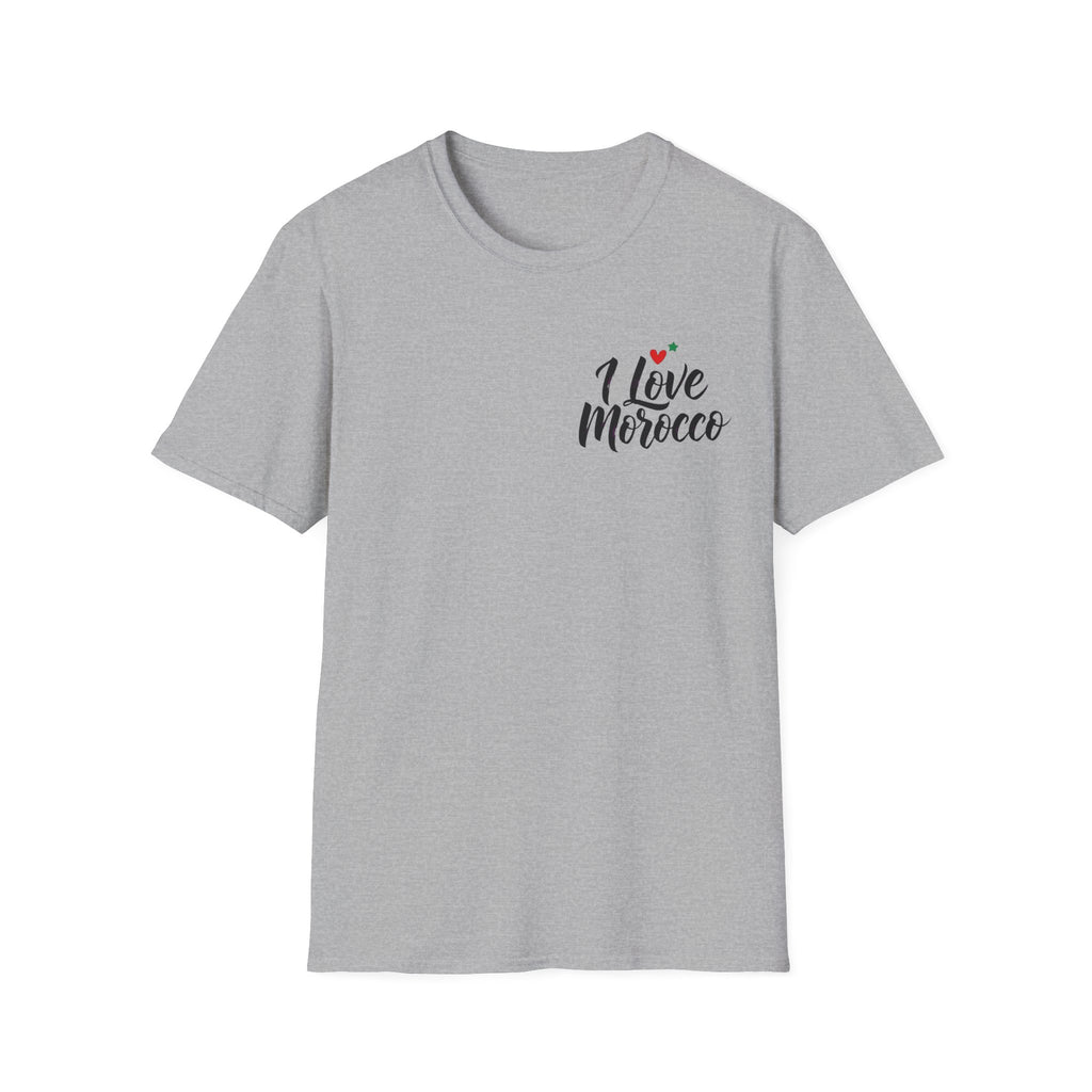 I Love Morocco T‑Shirt — Travel Souvenir Tee