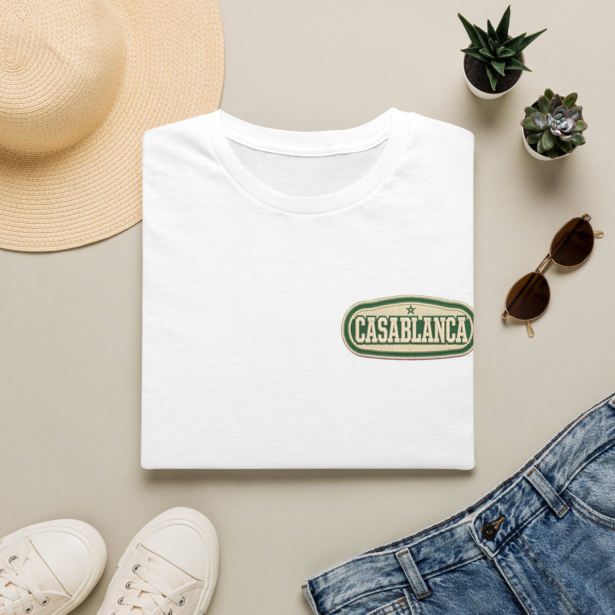 T-Shirt Logo Vintage Casablanca - LUMÏA
