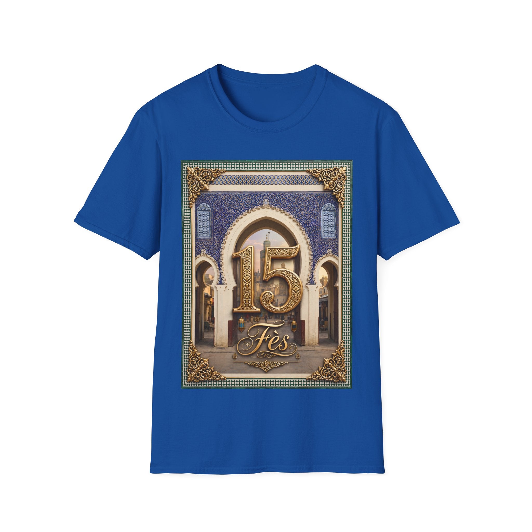 15 Fes Tile Arch T-Shirt