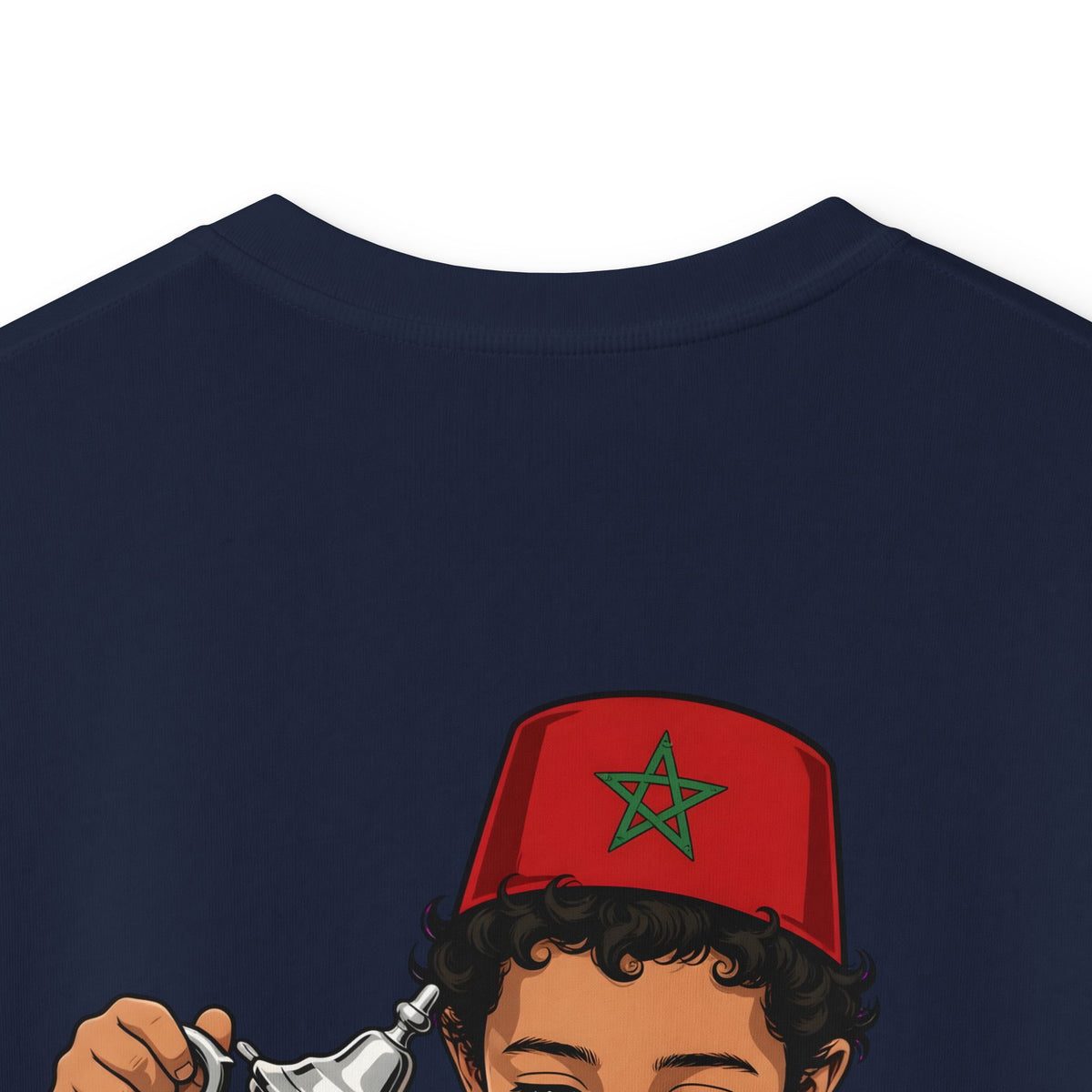T-shirt enfant — Petit garçon servant le thé marocain (212 Rabat)
