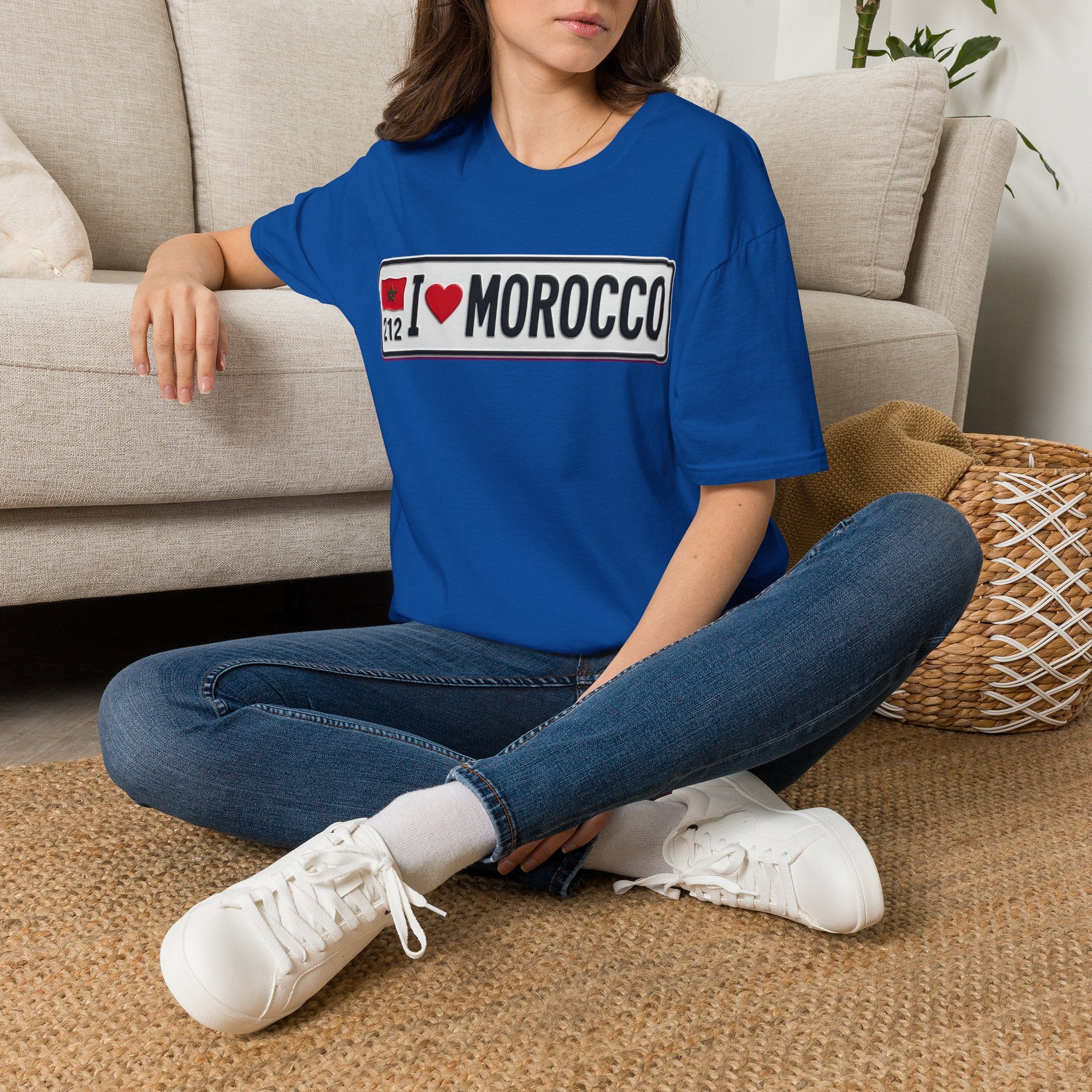 I  Morocco T-Shirt — Passport Plate Travel Tee