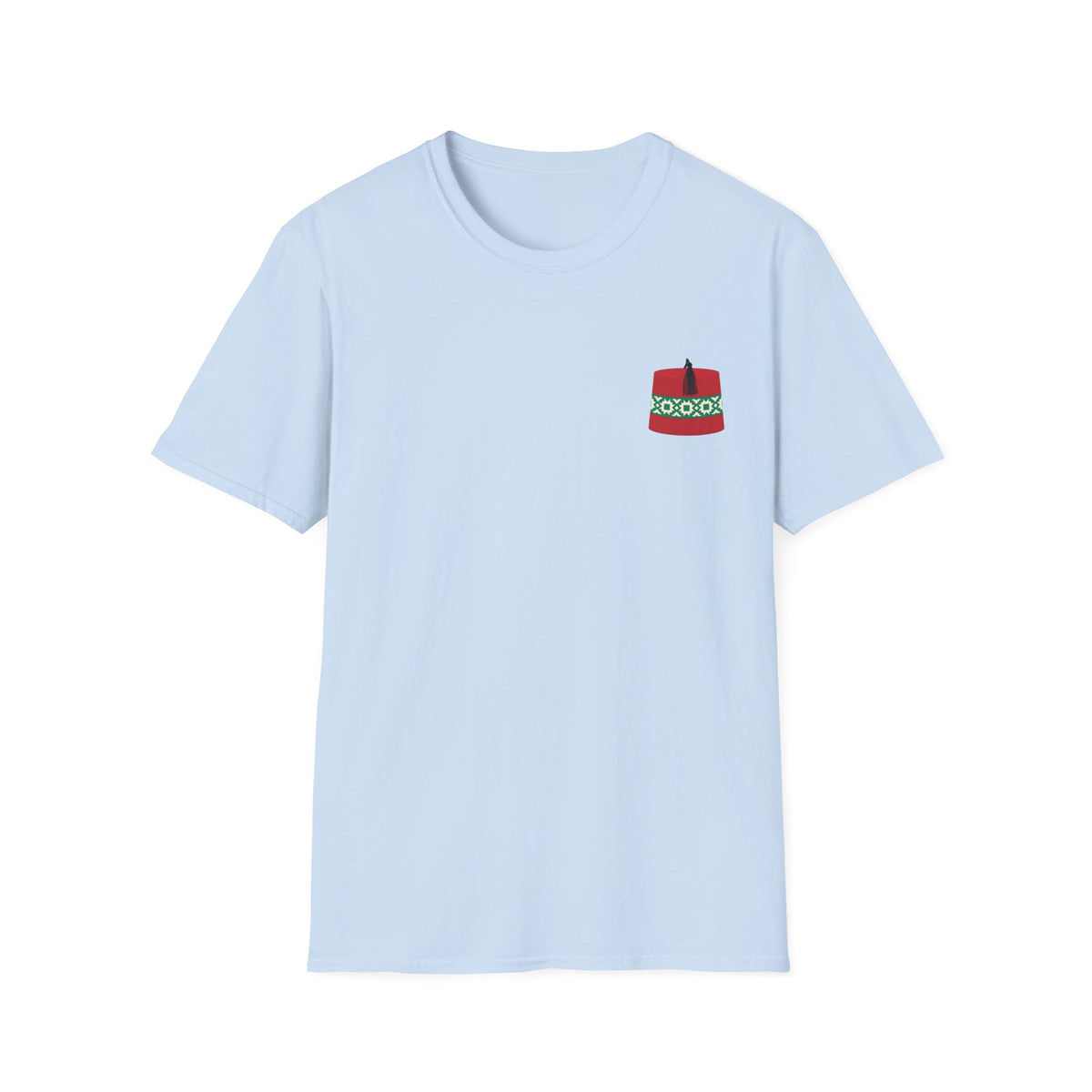 T-shirt Timbre Maroc — Carte du Maroc vintage