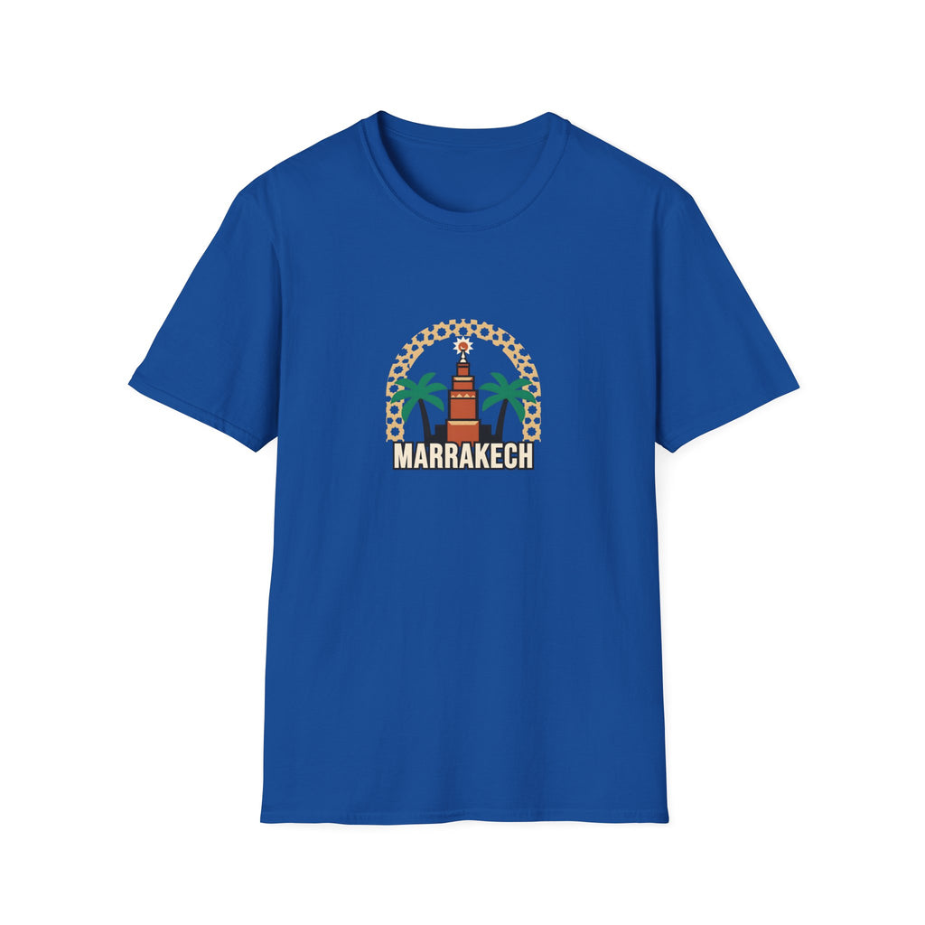 T-shirt Marrakech Palmiers — Souvenir de voyage au Maroc