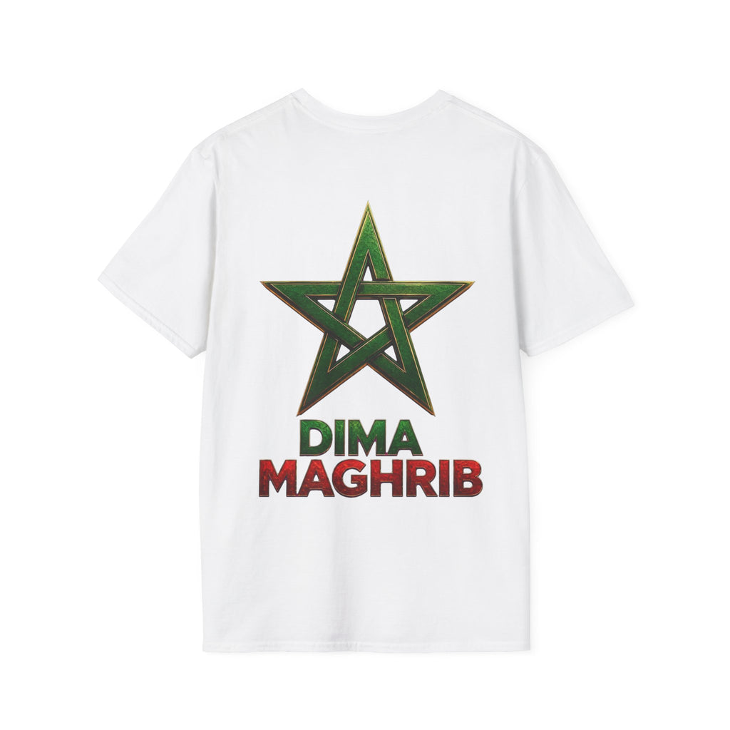 Moroccan Royal Crest Chest Logo T‑Shirt