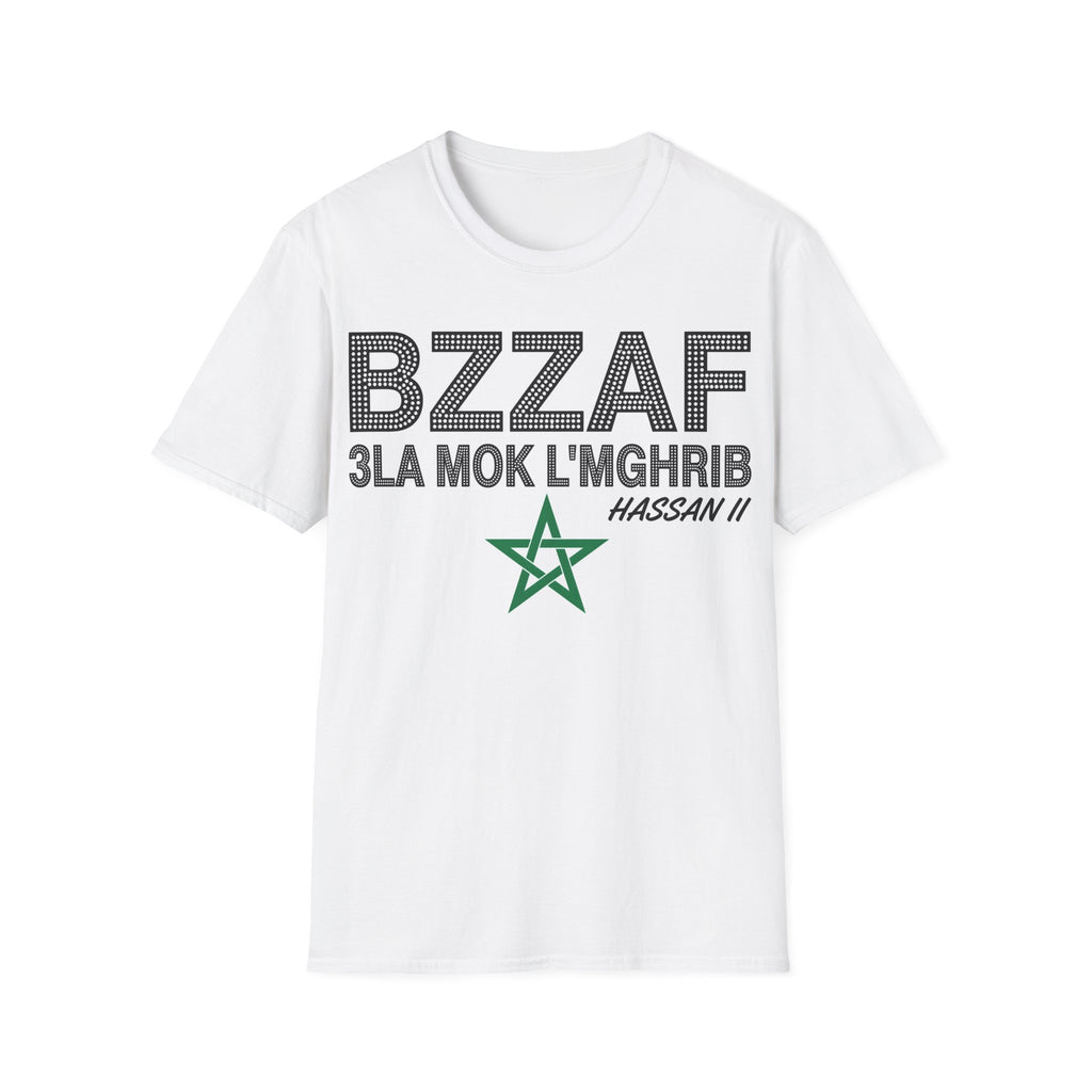 BZZAF 3LA MOK L’MGHRIB T-Shirt — Moroccan Pride Graphic Tee - LUMÏA
