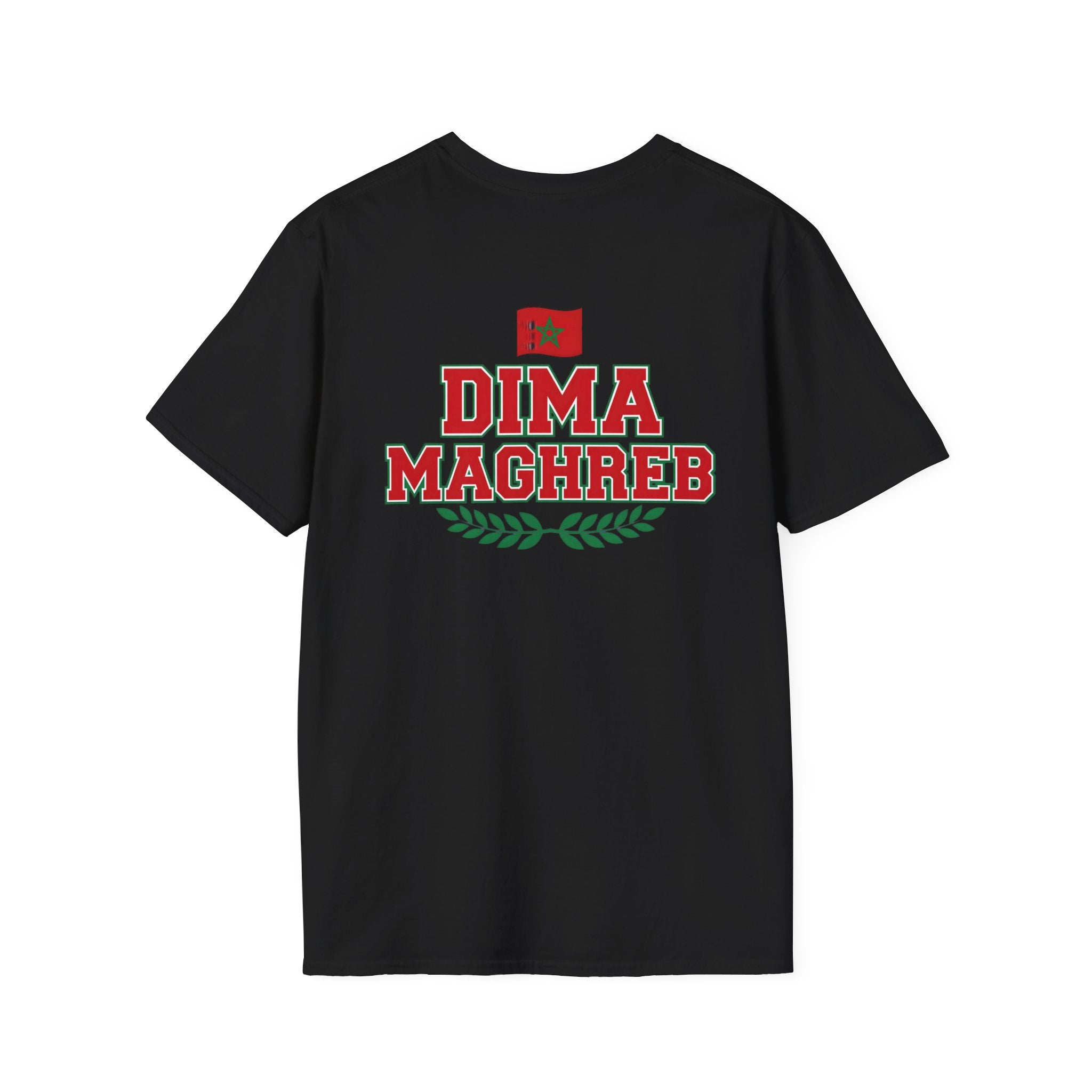 T-Shirt Logo Cœur Dima Maghrib — Fierté Nord-Africaine Casual - LUMÏA