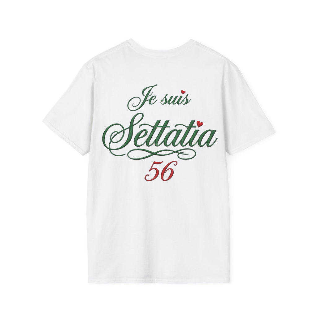 T-Shirt « Je suis Settatia 56 » — Tee Casual Français-Arabe LUMÏA - LUMÏA