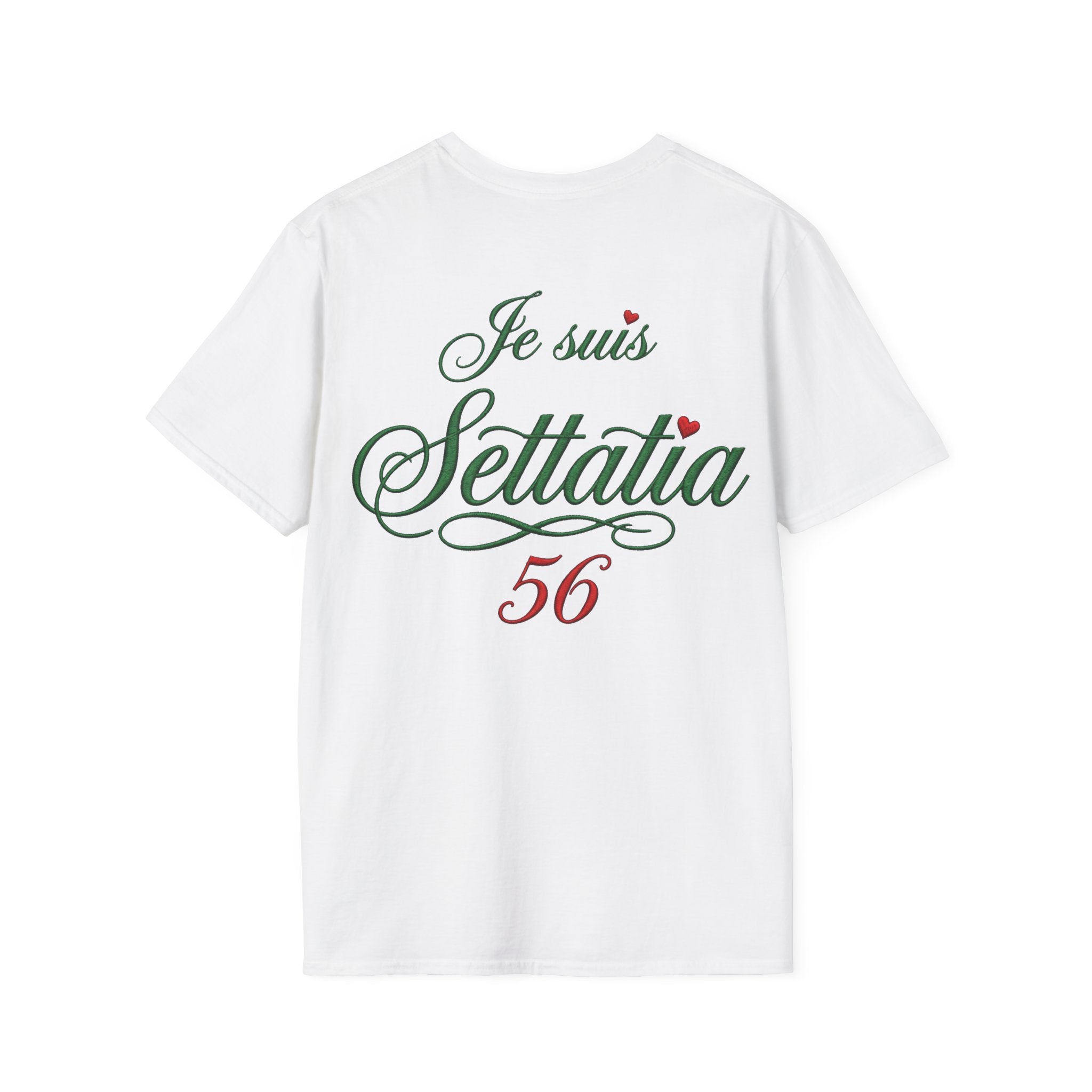 T-Shirt « Je suis Settatia 56 » — Tee Casual Français-Arabe LUMÏA - LUMÏA