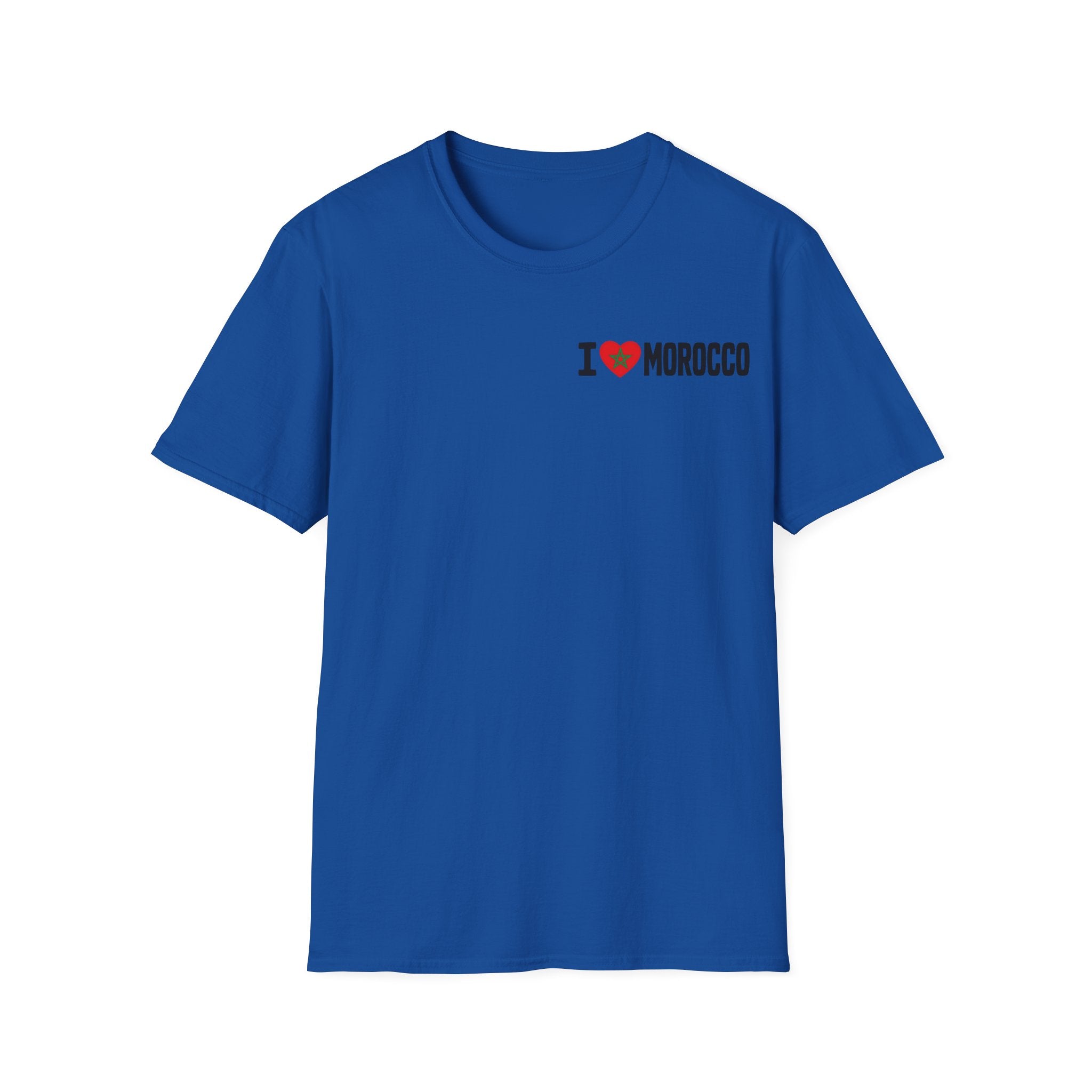T-Shirt — I  Morocco Minimal Chest Logo Tee