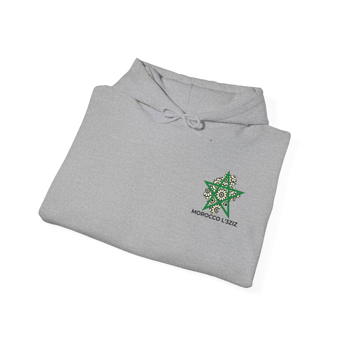 Sweat à capuche L’3ziz – Étoile et mosaïque marocaine - LUMÏA