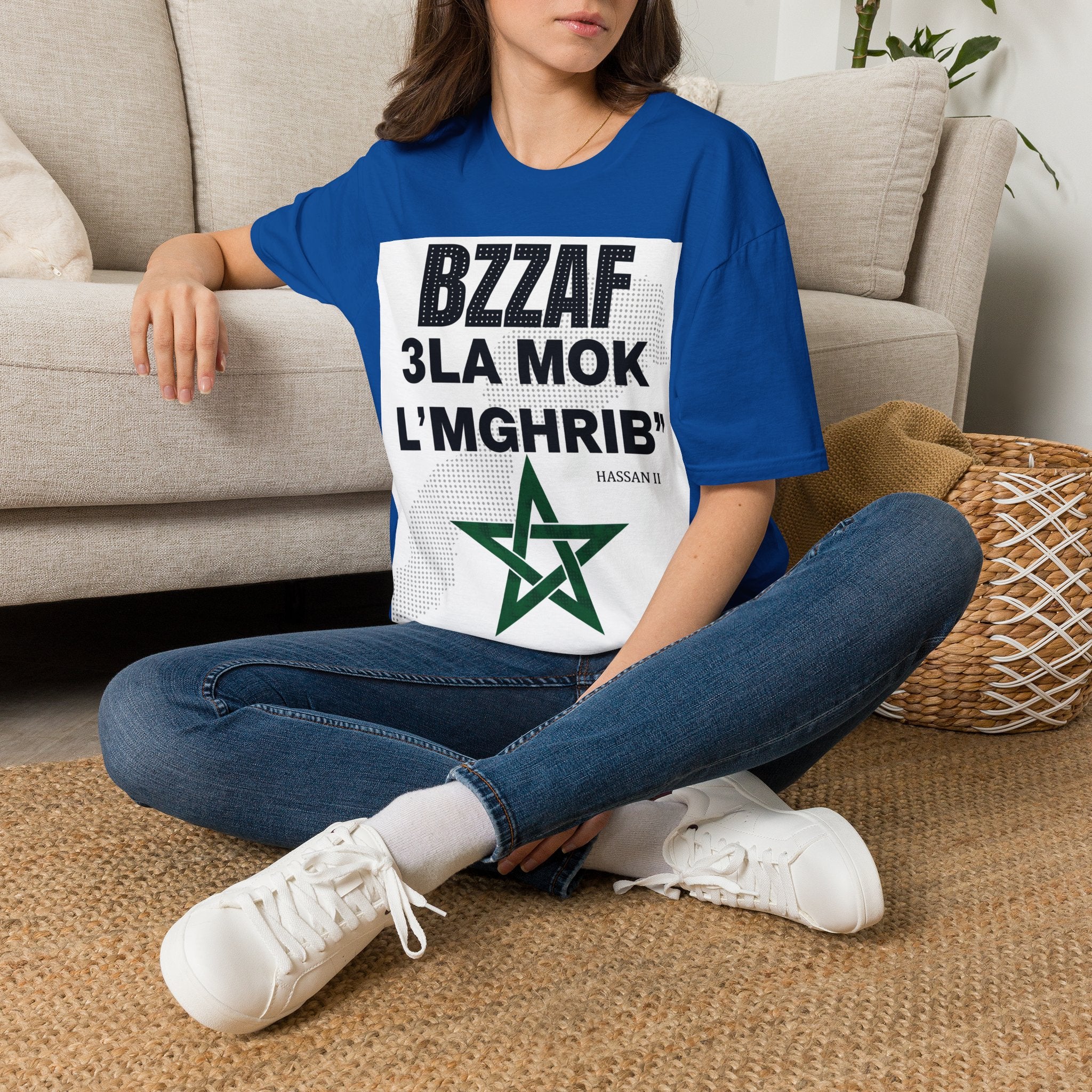 Khalini Sakta T‑Shirt — Bold Red Text Graphic Tee - LUMÏA