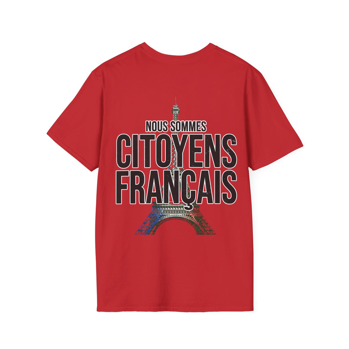 T-shirt graphique — Marianne française « Touche pas à ma religion » - LUMÏA