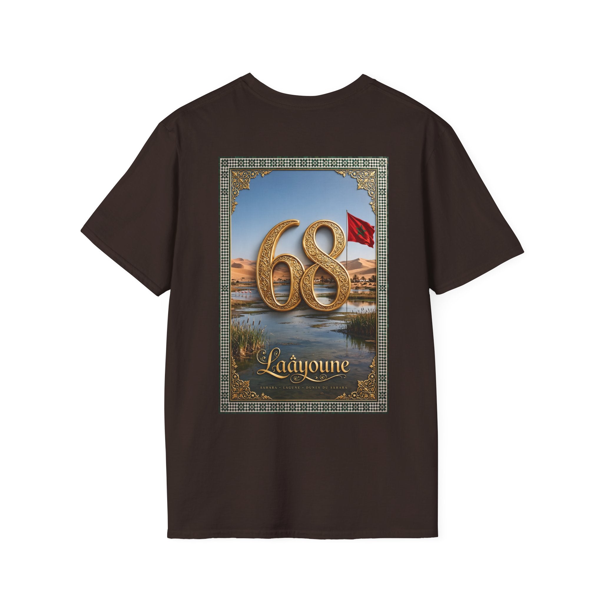 68 Anniversary Desert Flag Graphic T-Shirt - LUMÏA