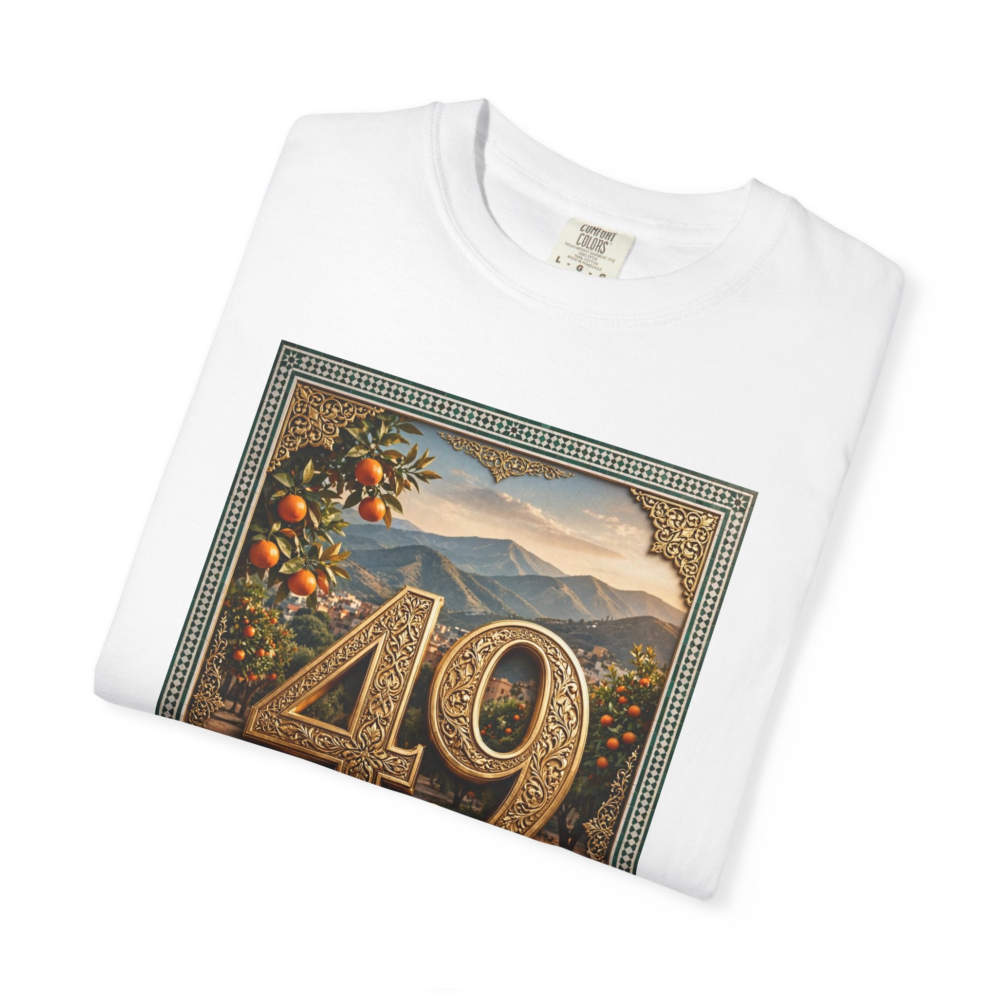 49 Berkane Vintage-Style Graphic T-Shirt