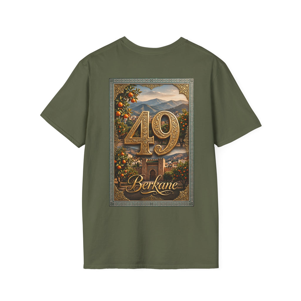 Vintage Floral Number T‑Shirt — Personalized 40/49 Birthday Tee - LUMÏA