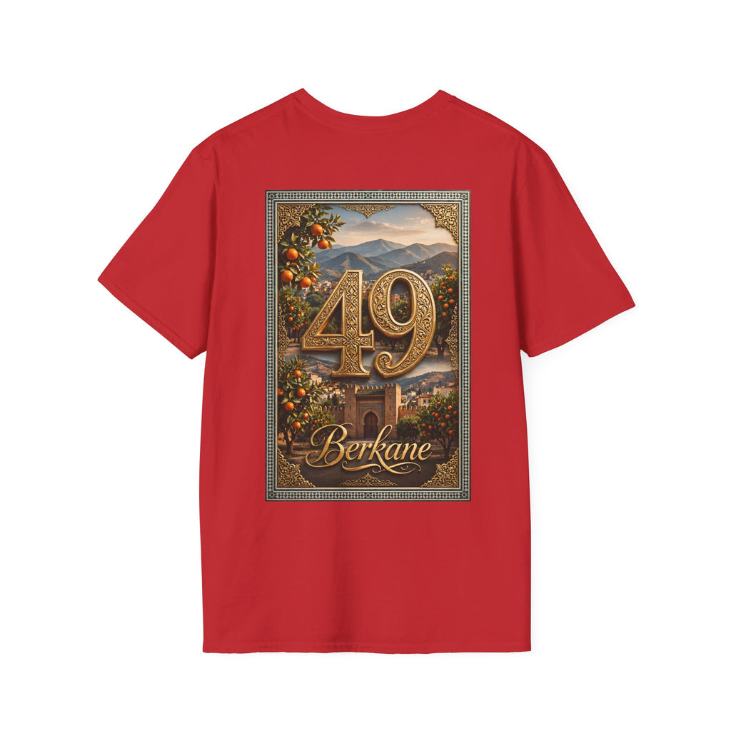 Vintage Floral Number T‑Shirt — Personalized 40/49 Birthday Tee - LUMÏA