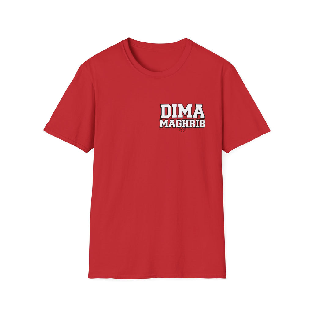 Dima Maghrib Graphic T-Shirt — Casual College-Style Tee
