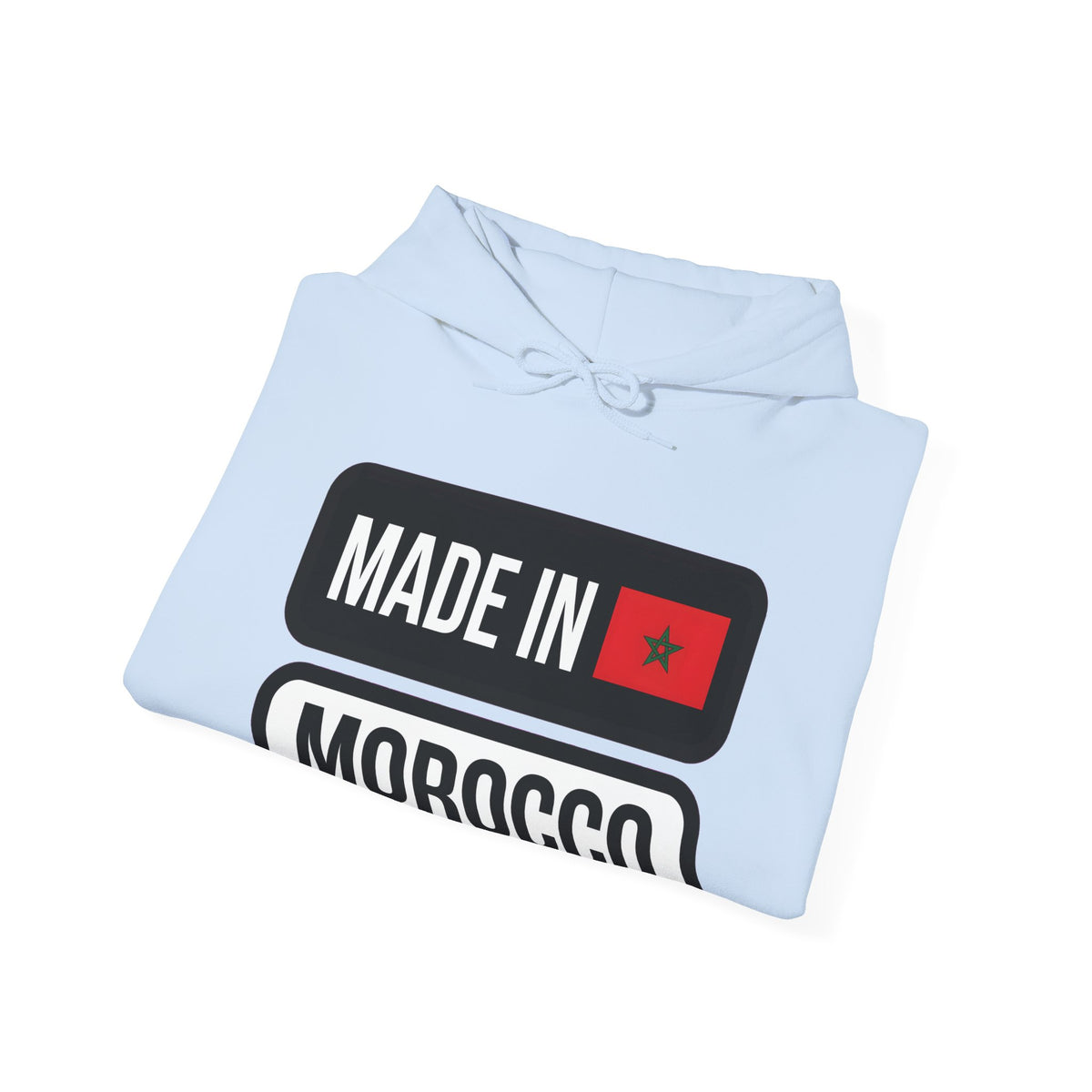Sweat à capuche fabriqué au Maroc, lion Casa Blanca - LUMÏA