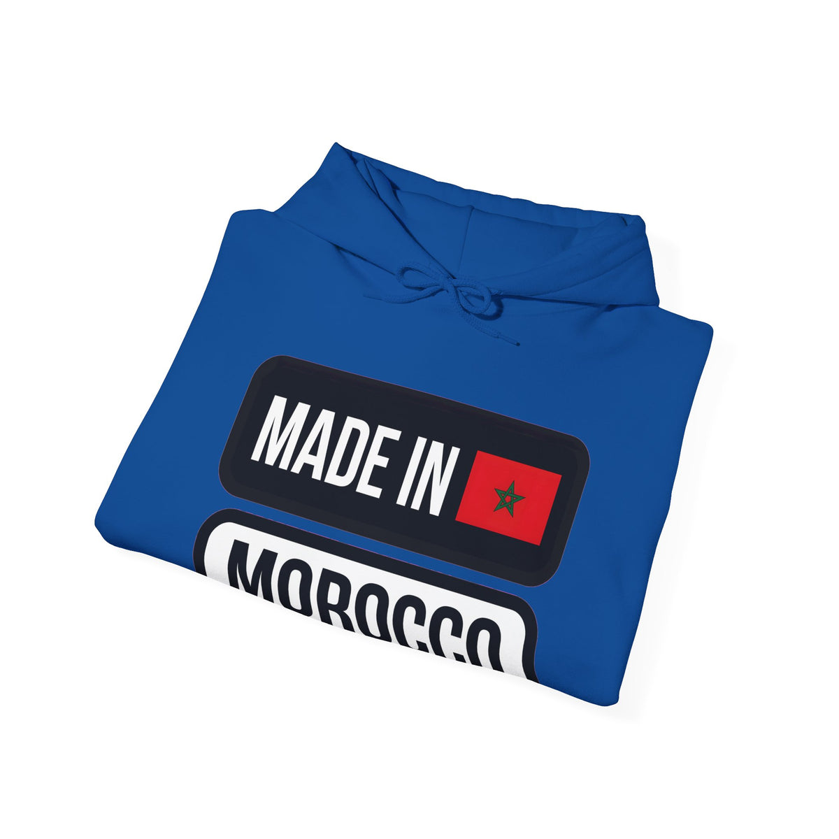 Sweat à capuche fabriqué au Maroc, lion Casa Blanca - LUMÏA