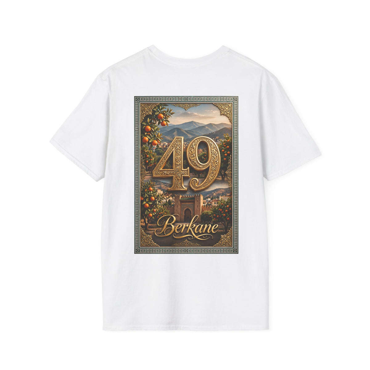 Vintage Floral Number T‑Shirt — Personalized 40/49 Birthday Tee - LUMÏA