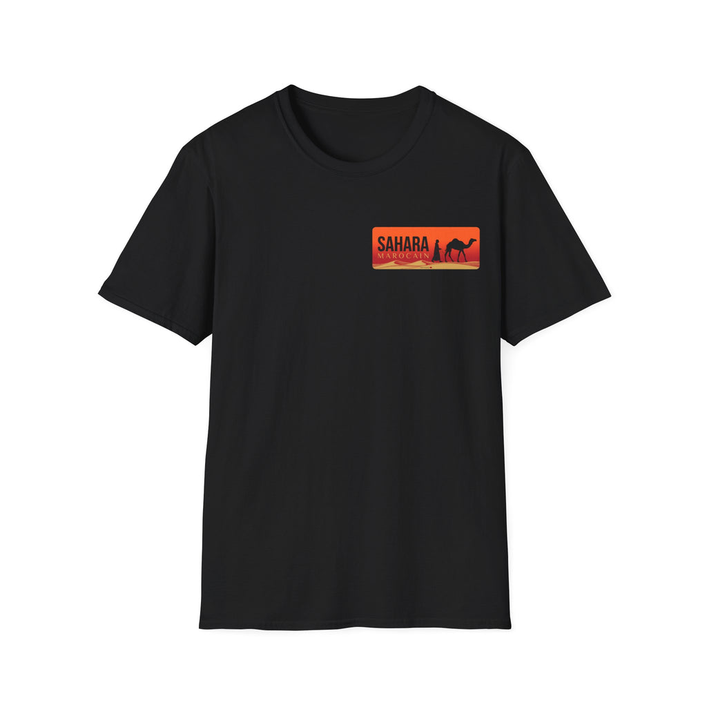 Sahara Morocco Sunset T-Shirt — Desert Camel Graphic Tee - LUMÏA
