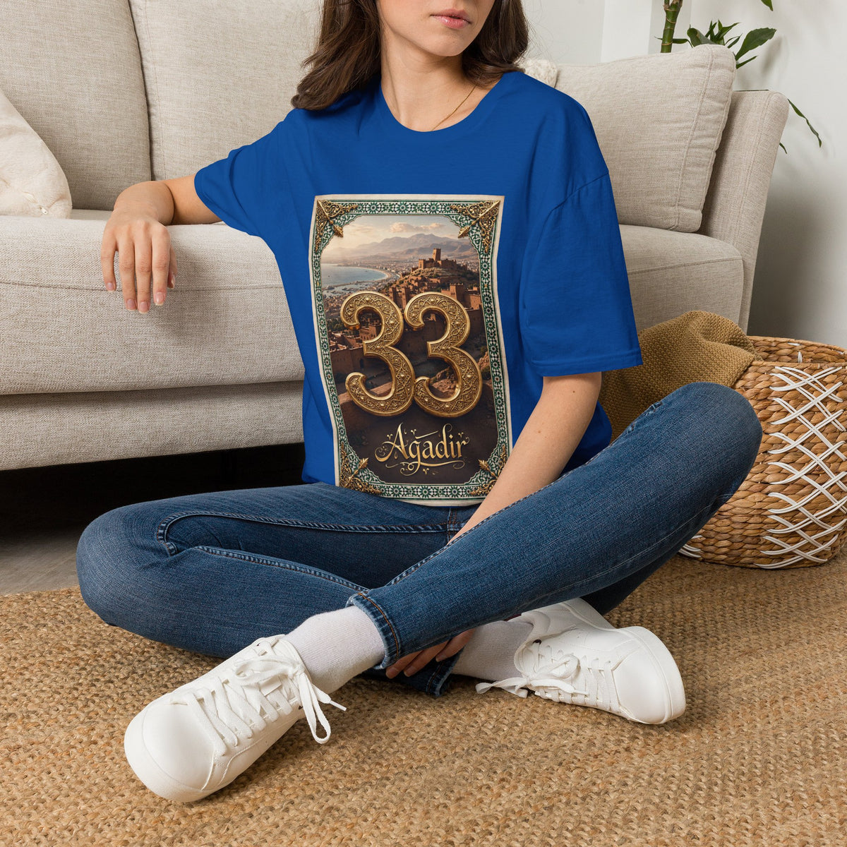 Vintage Agadir 33 Tee - LUMÏA