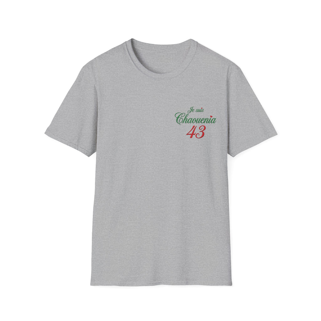 T-Shirt « Je suis Chaouenia 43 » — Tee Casual Français-Arabe LUMÏA - LUMÏA