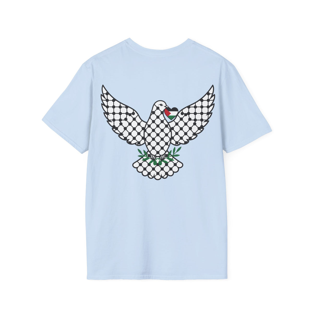 T-shirt Colombe de paix, motif graphique - LUMÏA