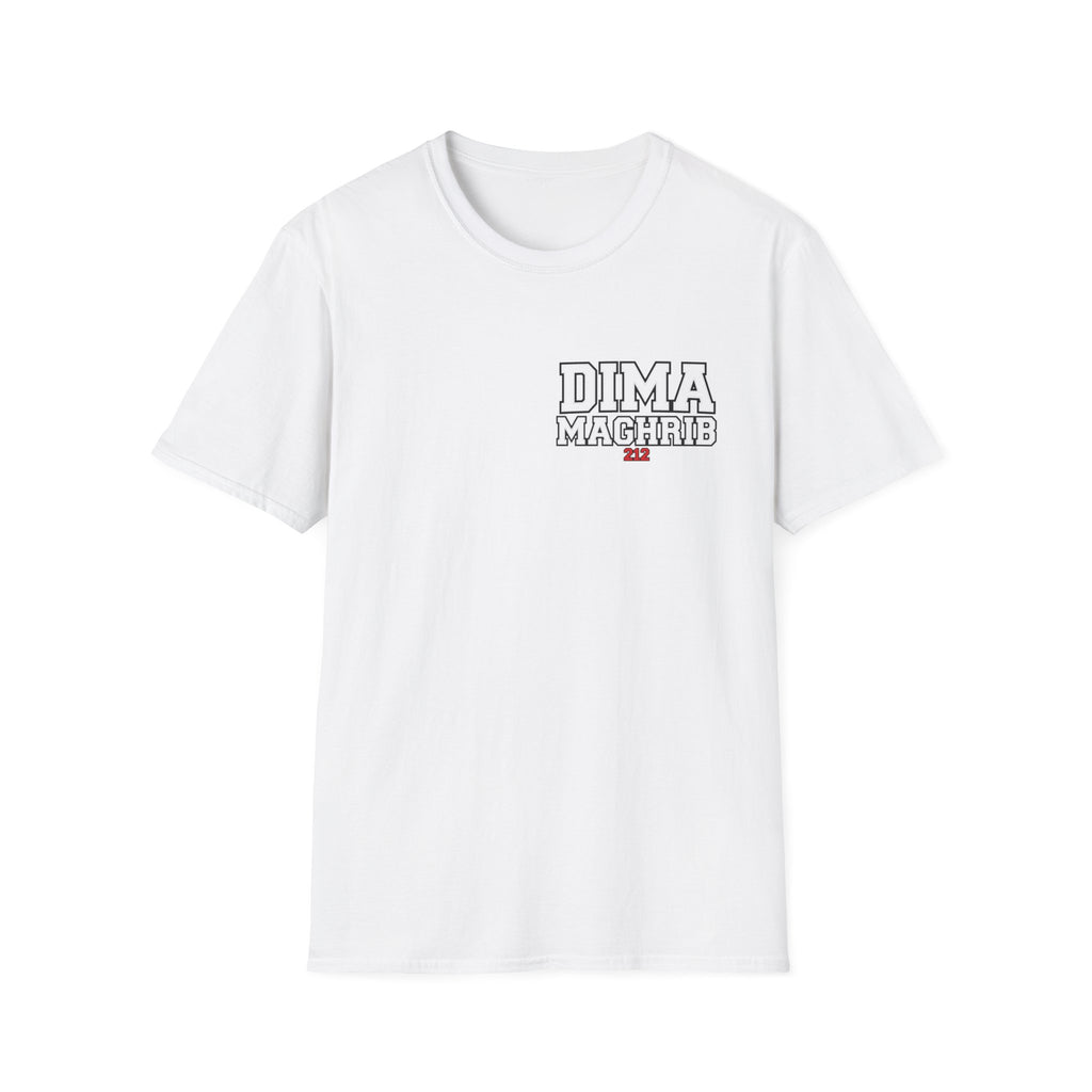 Dima Maghrib Graphic T-Shirt — Casual College-Style Tee
