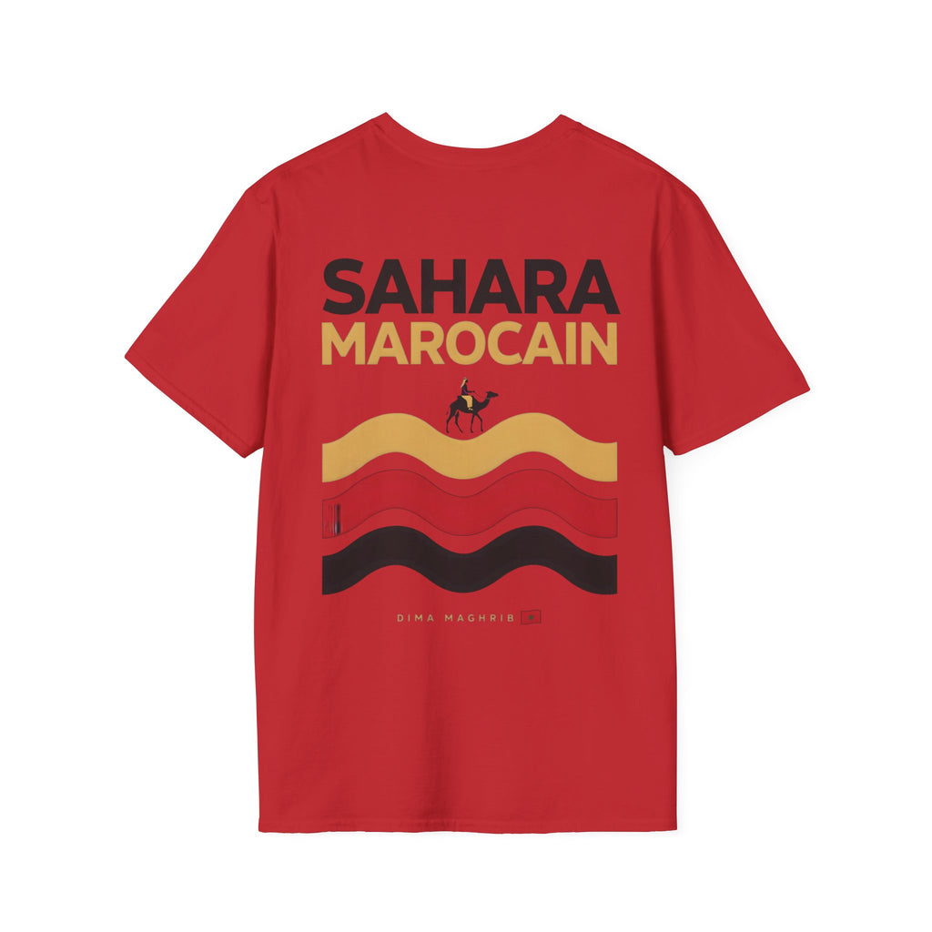 Sahara Desert Camel Pocket Graphic T-Shirt - LUMÏA