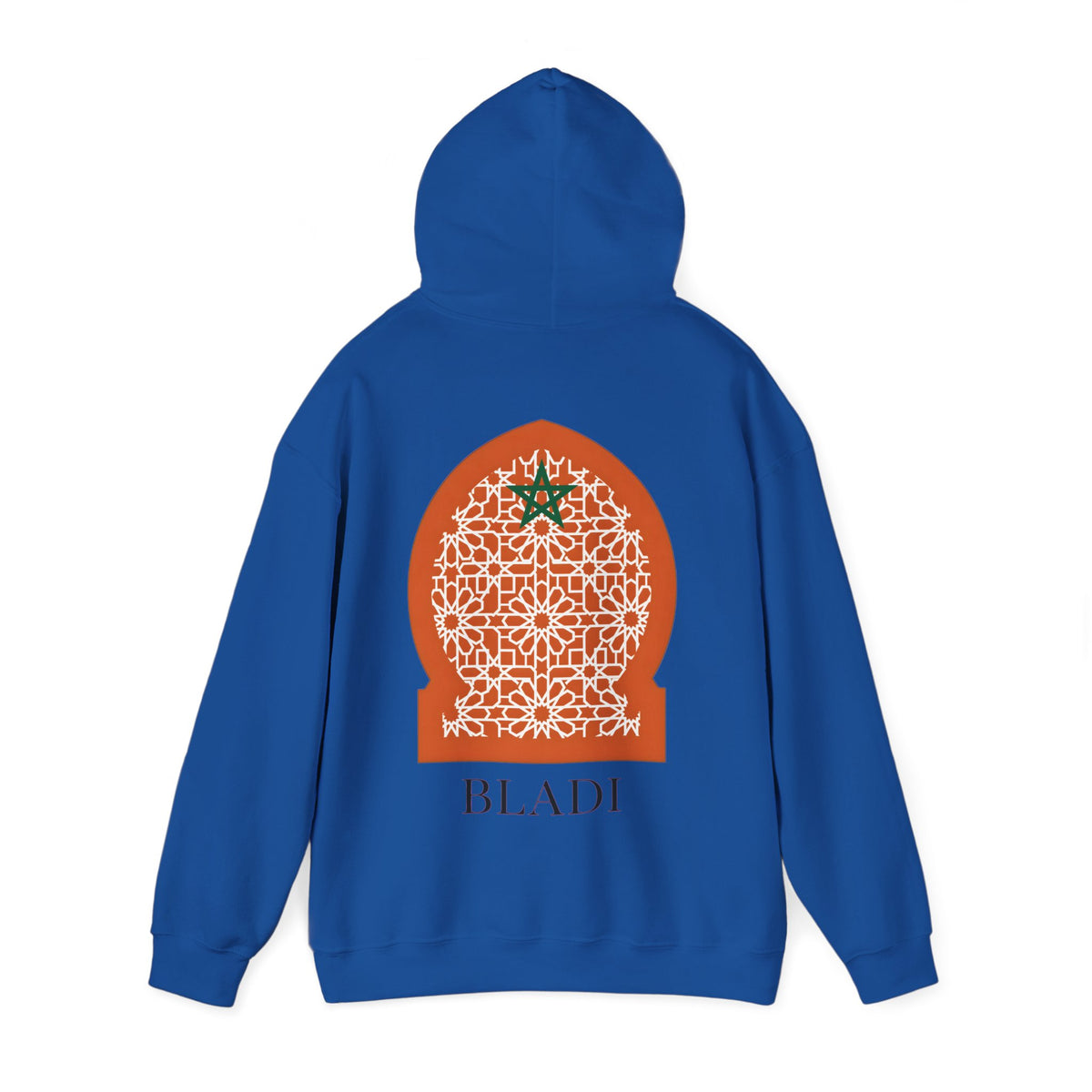 Sweat à capuche Bladi – Étoile et arche aux motifs marocains - LUMÏA