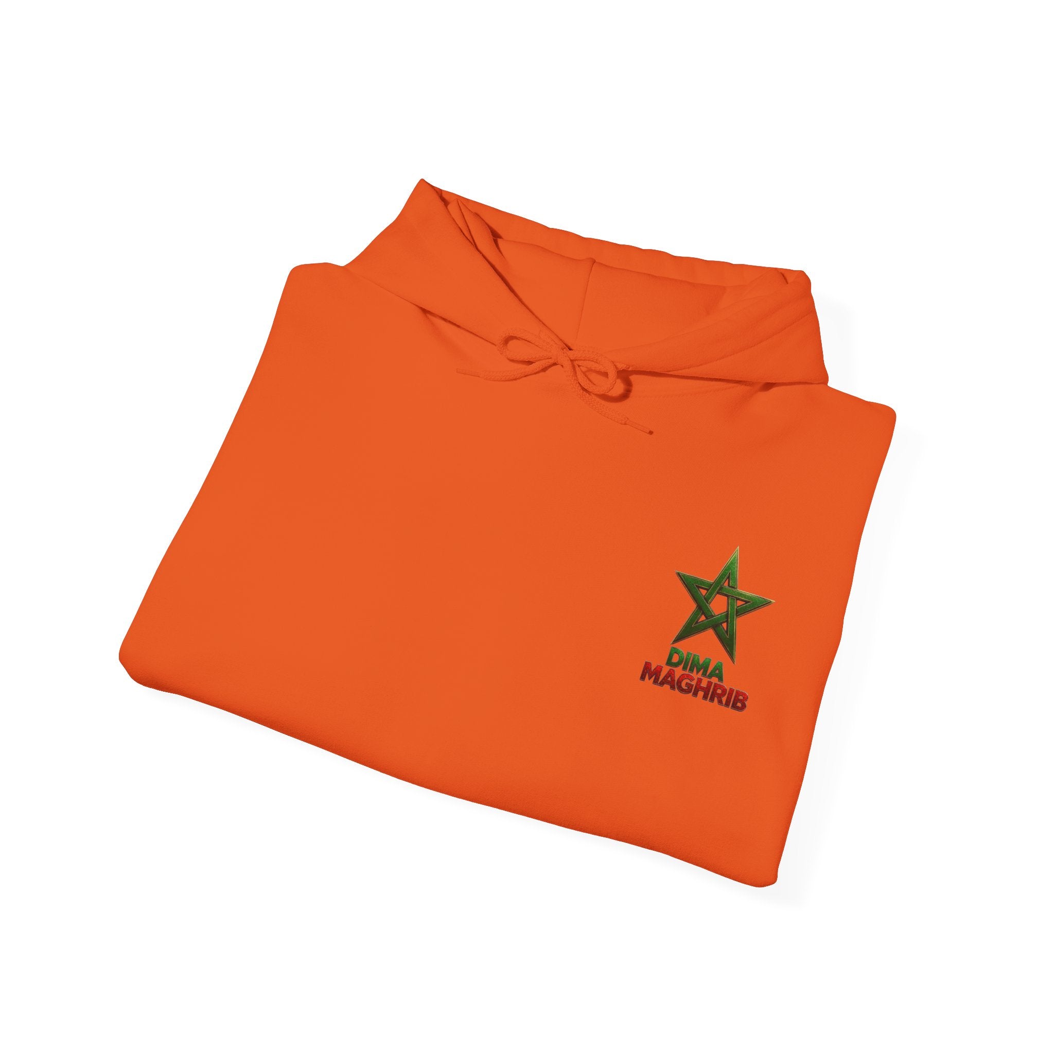 Dima Maghrib Star Hoodie – Moroccan Pride Graphic Pullover - LUMÏA