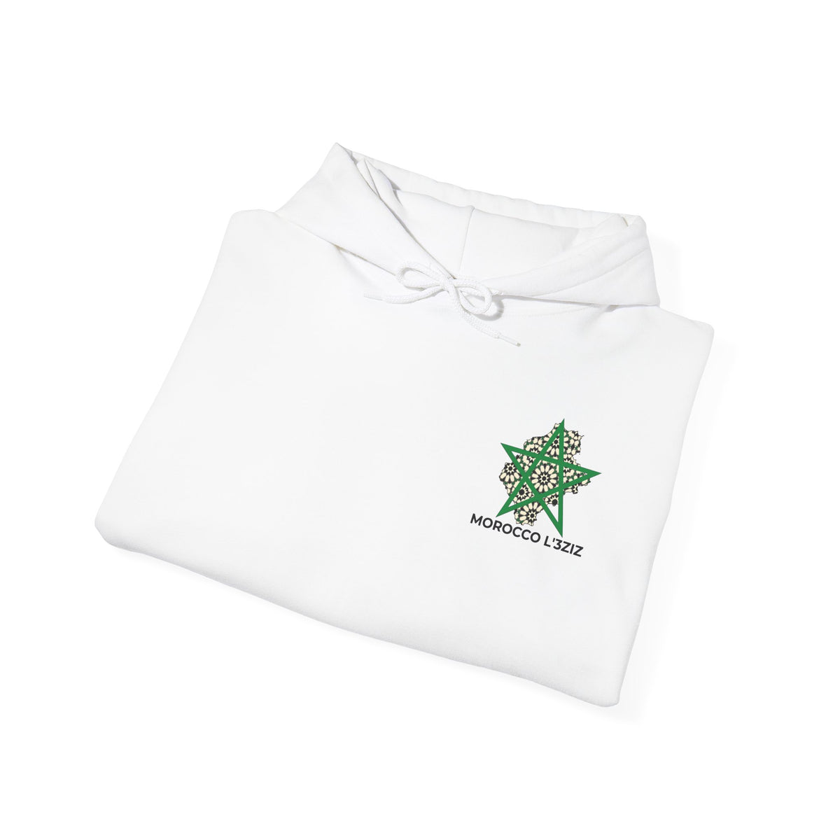 Sweat à capuche L’3ziz – Étoile et mosaïque marocaine - LUMÏA