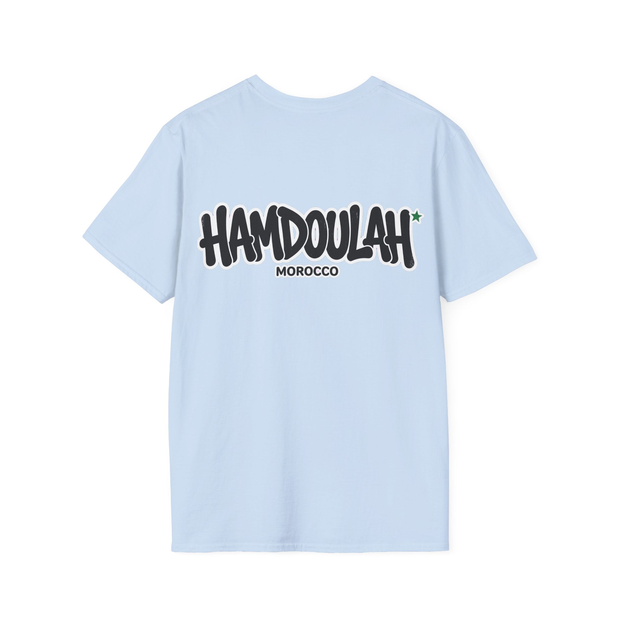 La Bass3lik Graphic T-Shirt — Moroccan Streetwear Chest Logo