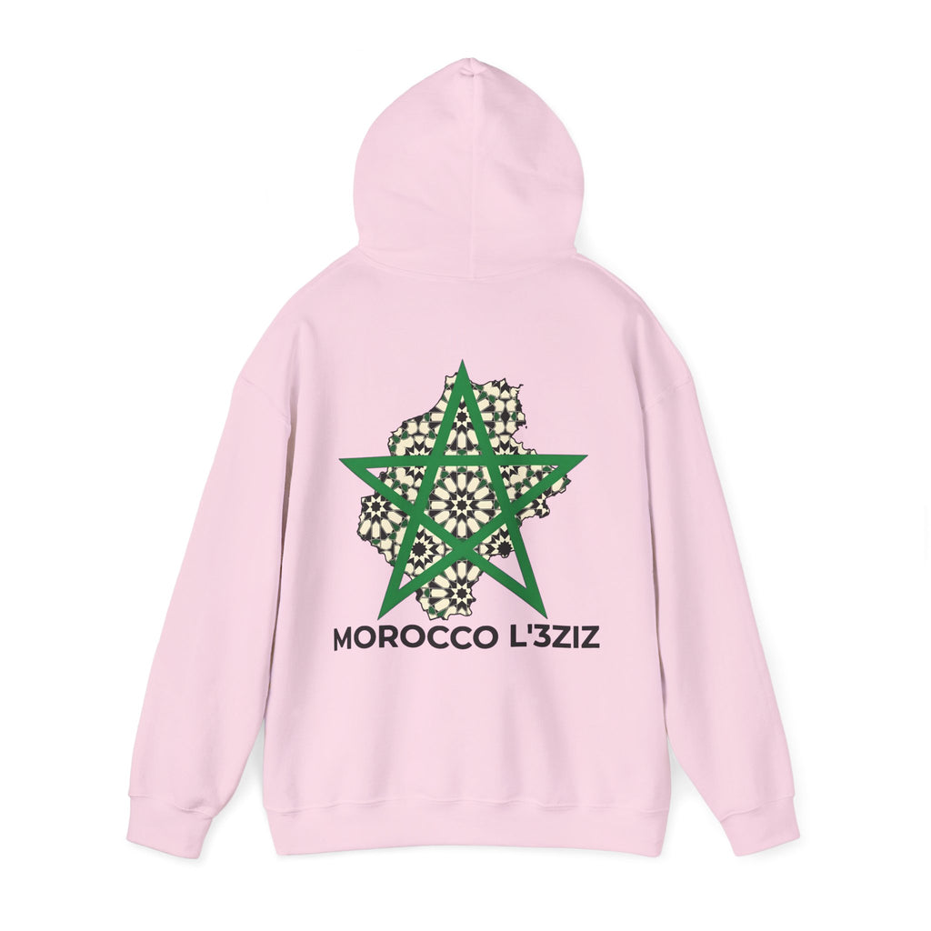 Sweat à capuche L’3ziz – Étoile et mosaïque marocaine - LUMÏA