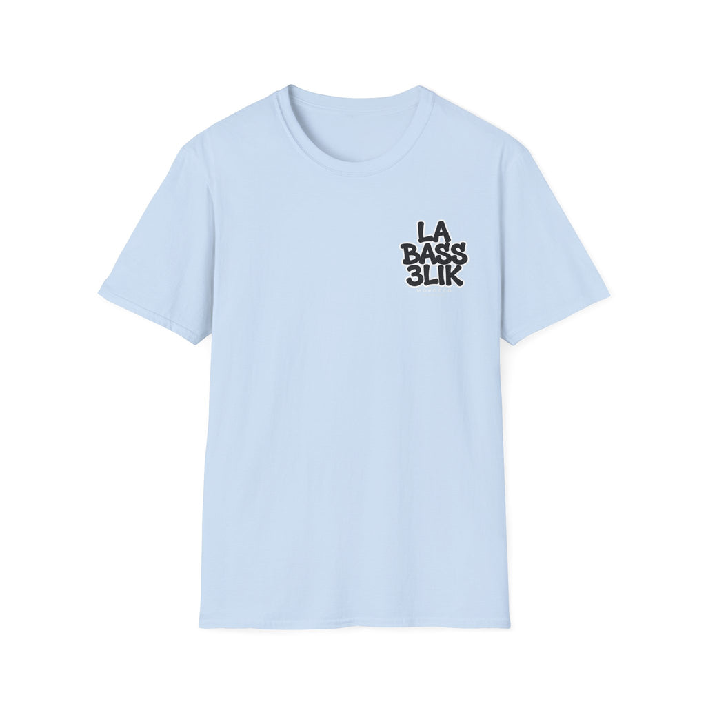 La Bass3lik Graphic T-Shirt — Moroccan Streetwear Chest Logo