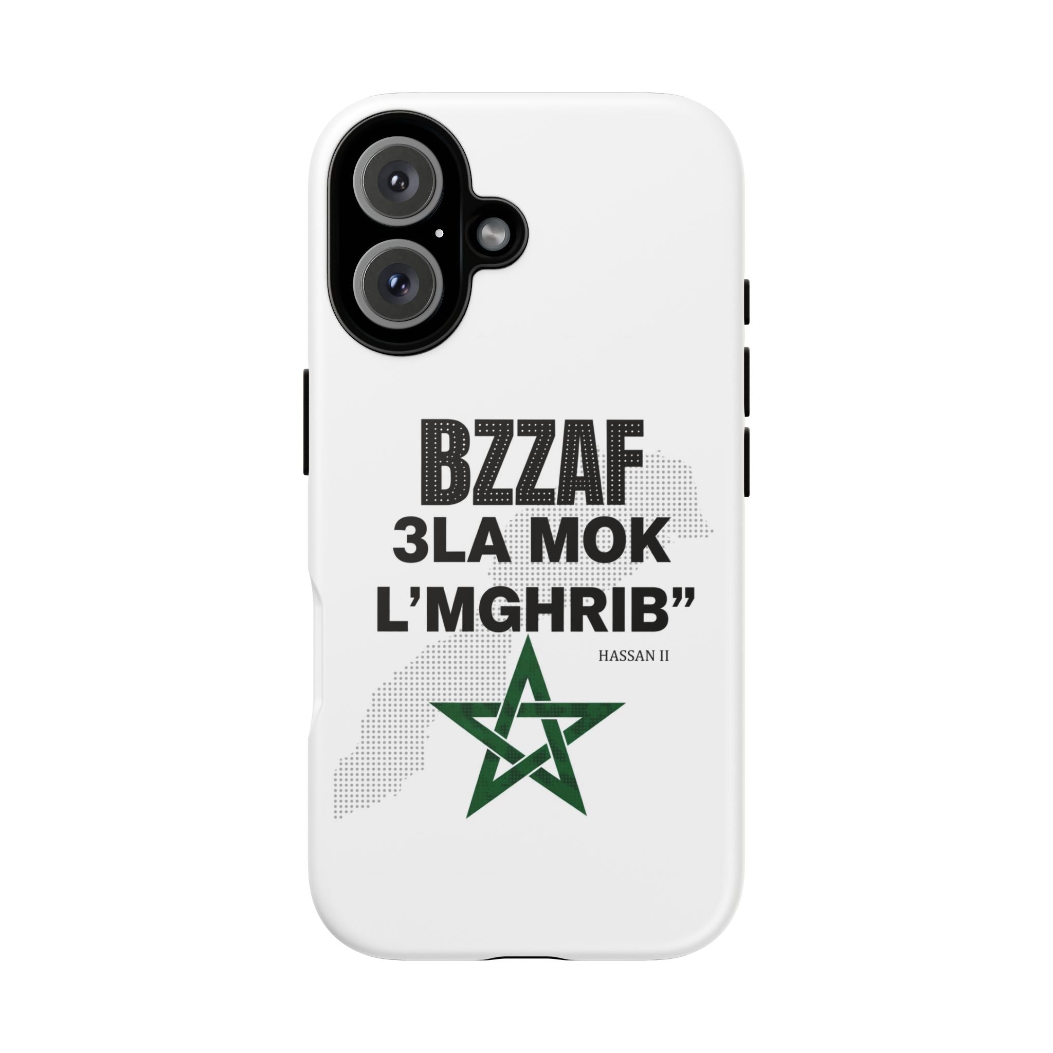 Phone Case - "Bzzaf 3la Mok L'Mghrib" Moroccan Pride Protective Case