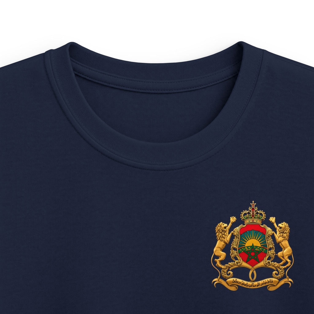 Kids Tee — Moroccan Star Crest “Dima Maghrib” Youth T‑Shirt