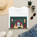 Morocco Travel Poster T-Shirt — Vintage Marrakech Lion Rampant Design