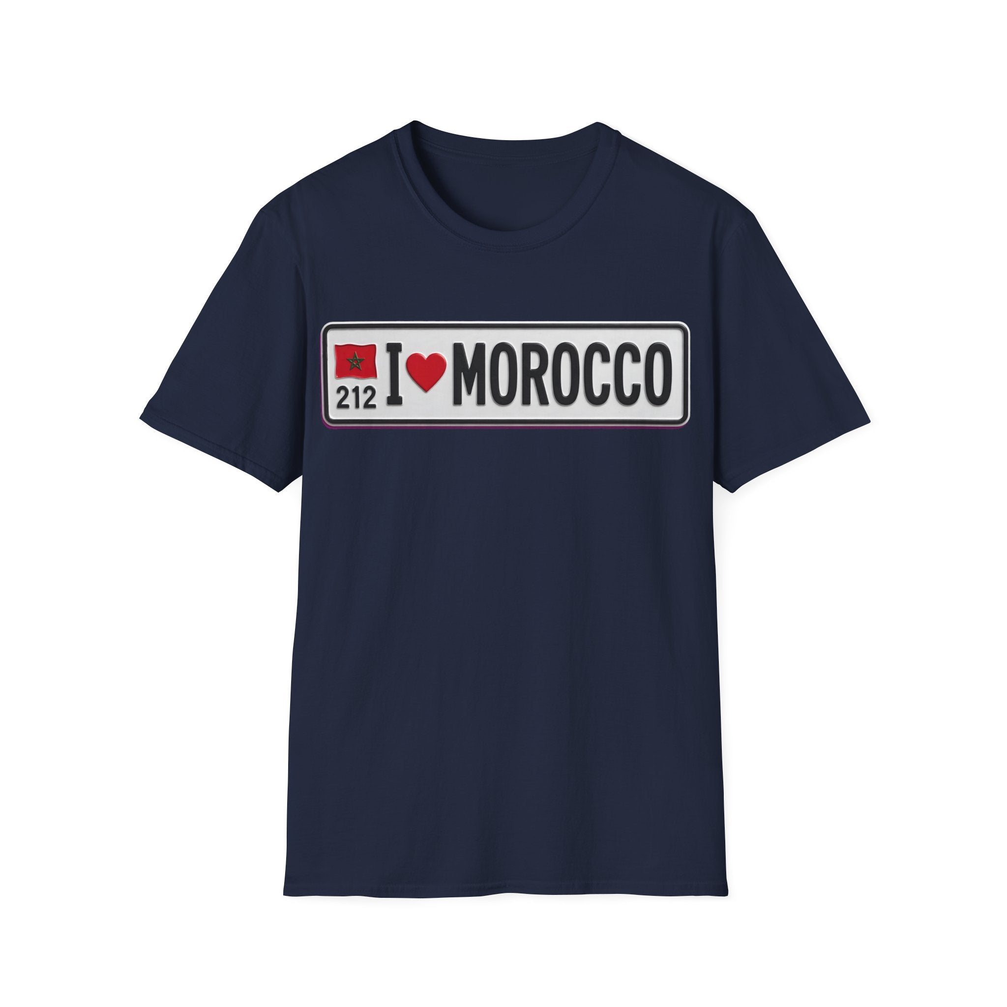 I  Morocco T-Shirt — Passport Plate Travel Tee
