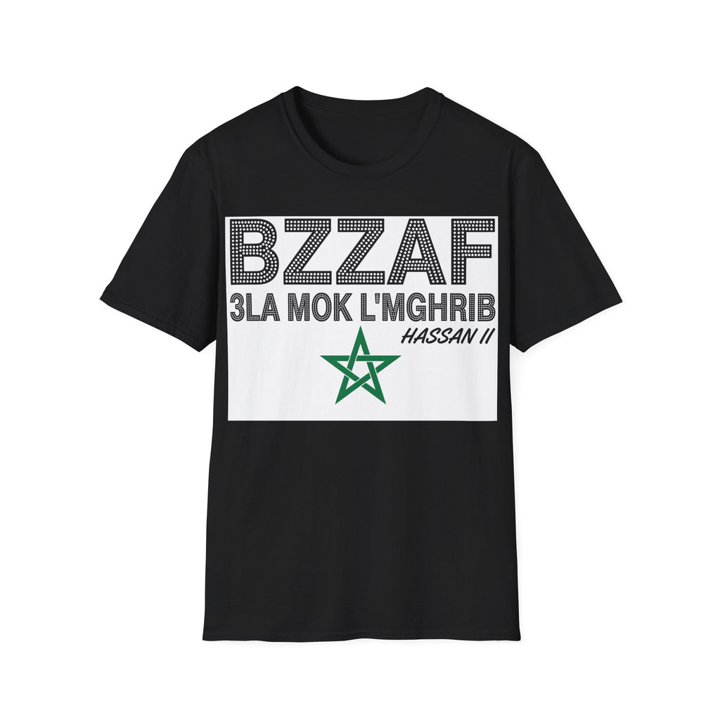 BZZAF 3LA MOK L’MGHRIB T-Shirt — Moroccan Pride Graphic Tee - LUMÏA