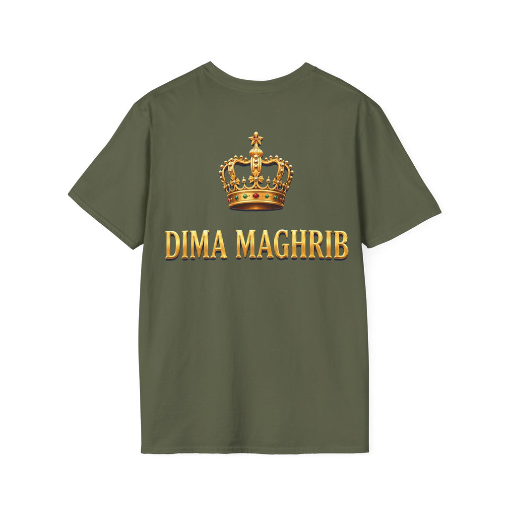 Vintage Heraldic Crest T-Shirt — Royal Coat of Arms Pocket Tee