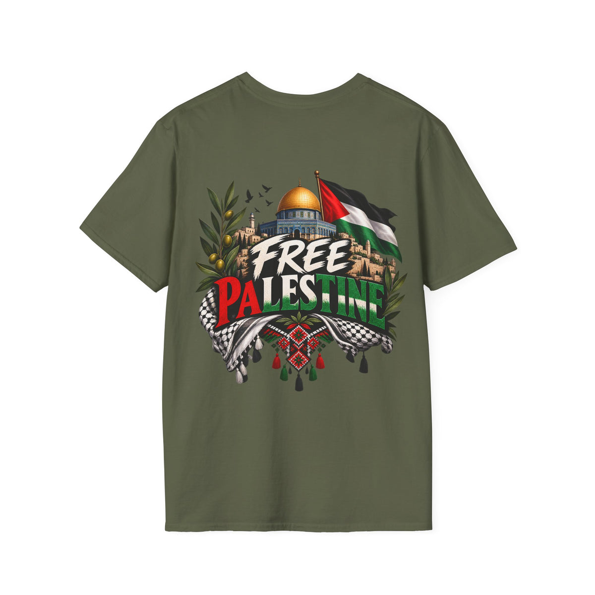 T-shirt Palestine - LUMÏA