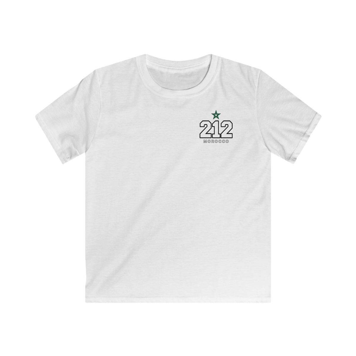 T-shirt enfant — Petit garçon servant le thé marocain (212 Rabat)