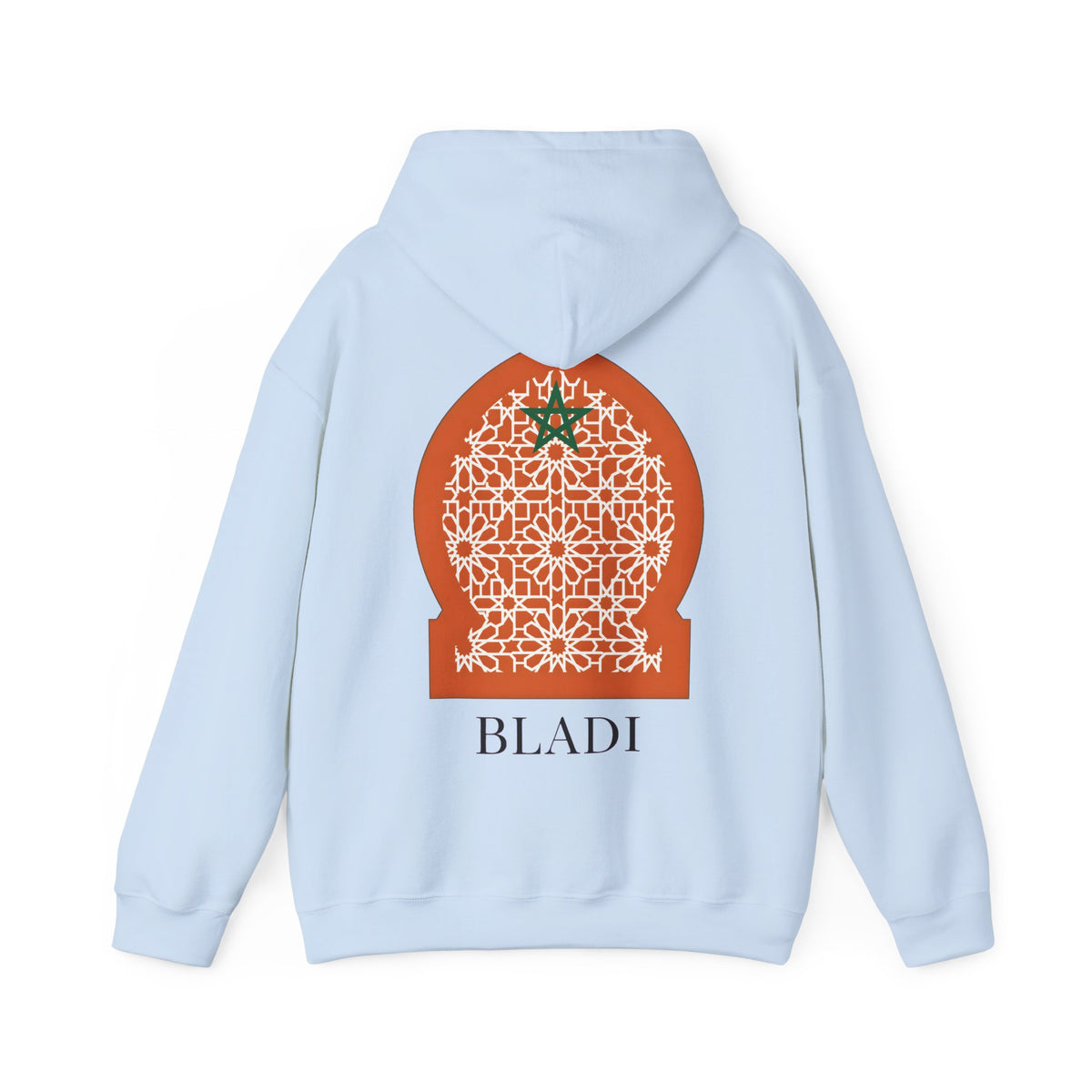 Sweat à capuche Bladi – Étoile et arche aux motifs marocains - LUMÏA