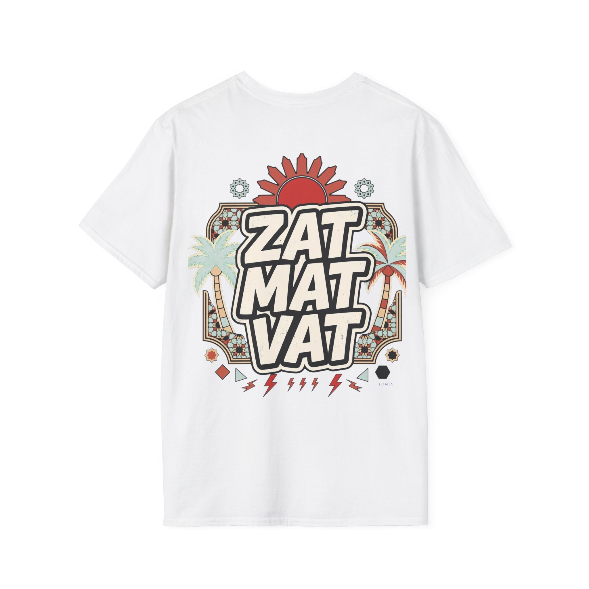 Sir T9awed Comic-Style Graphic T-Shirt