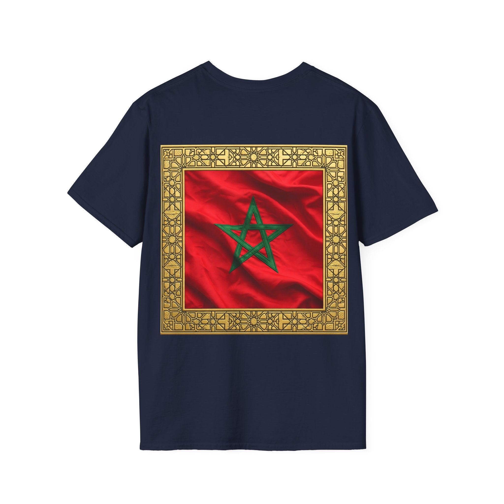T-Shirt — Morocco 212 License Plate Minimal Tee