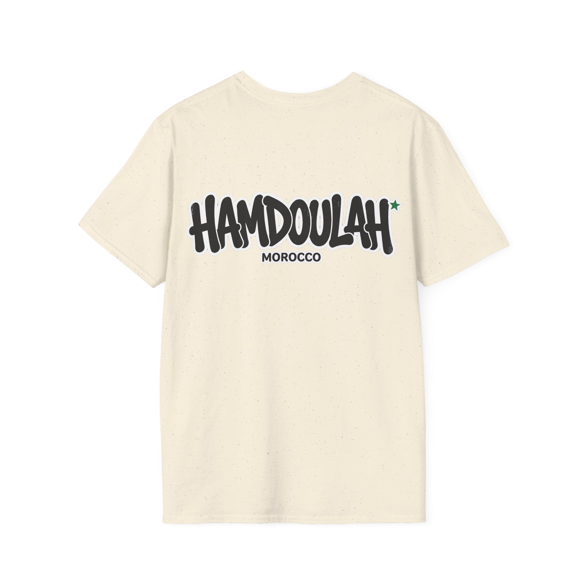 La Bass3lik Graphic T-Shirt — Moroccan Streetwear Chest Logo