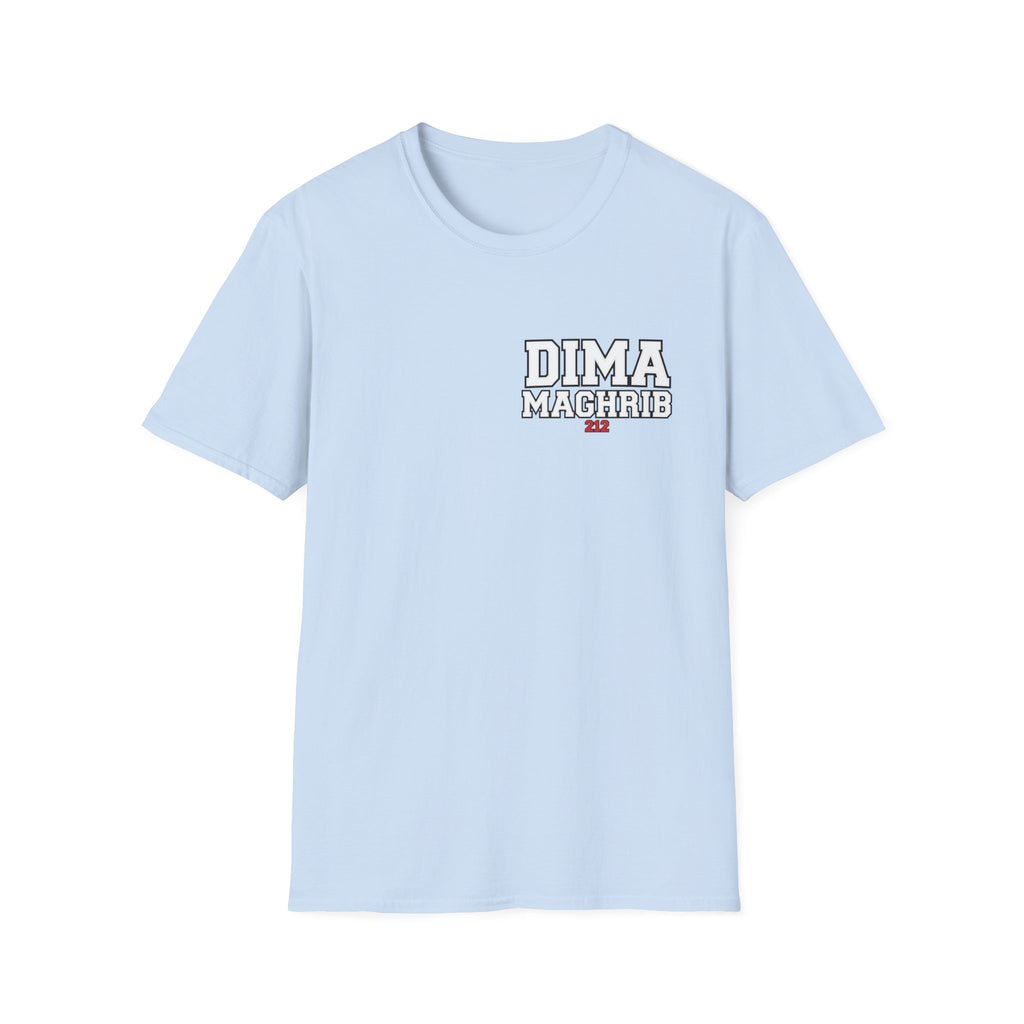Dima Maghrib Graphic T-Shirt — Casual College-Style Tee