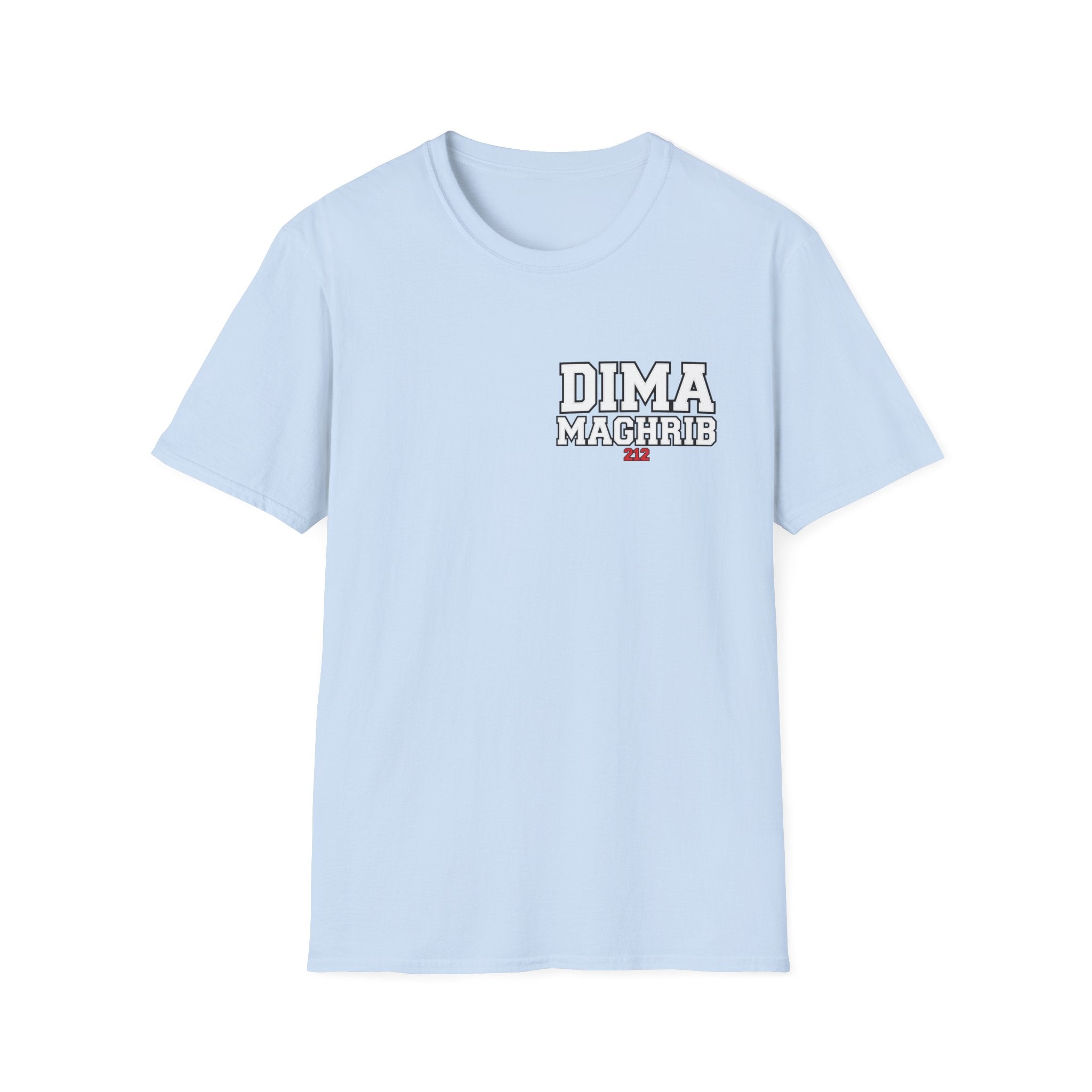 Dima Maghrib Graphic T-Shirt — Casual College-Style Tee